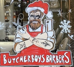 Company Logo For Butcher Boys Barbers'