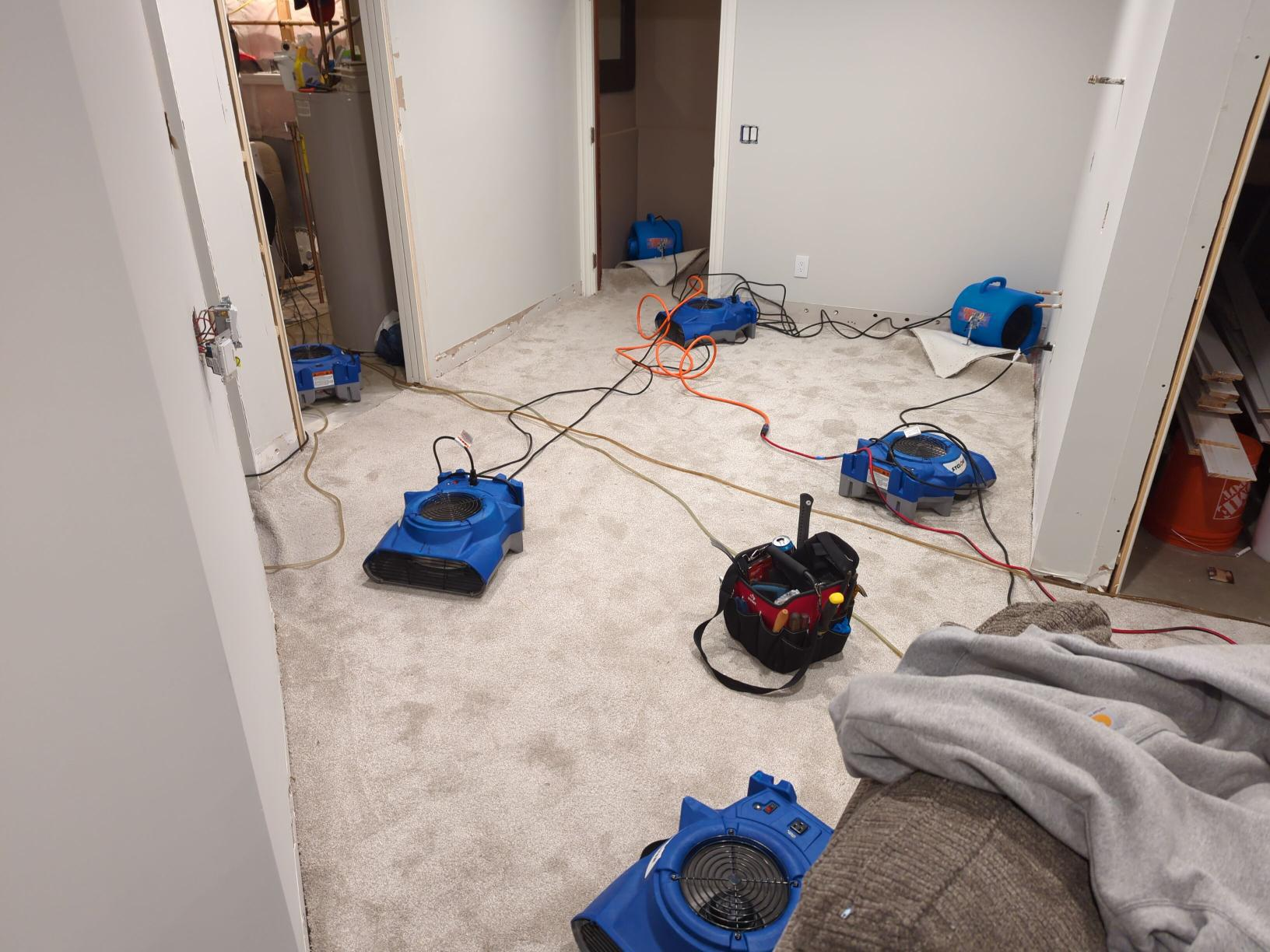 Water Damage Restoration Cleanup'