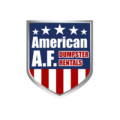 American AF Dumpster Rentals Logo