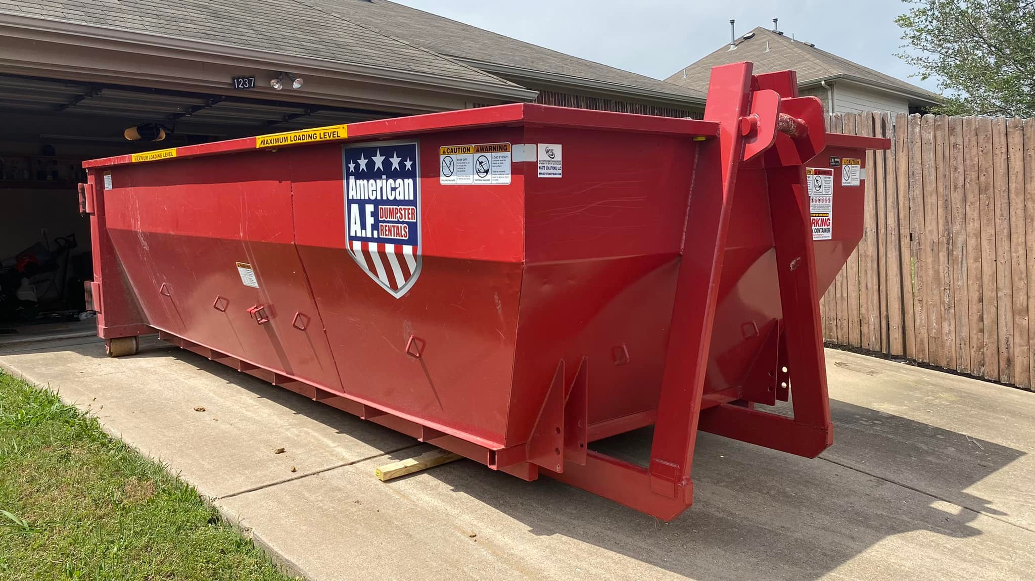 15 Yard Dumpster'