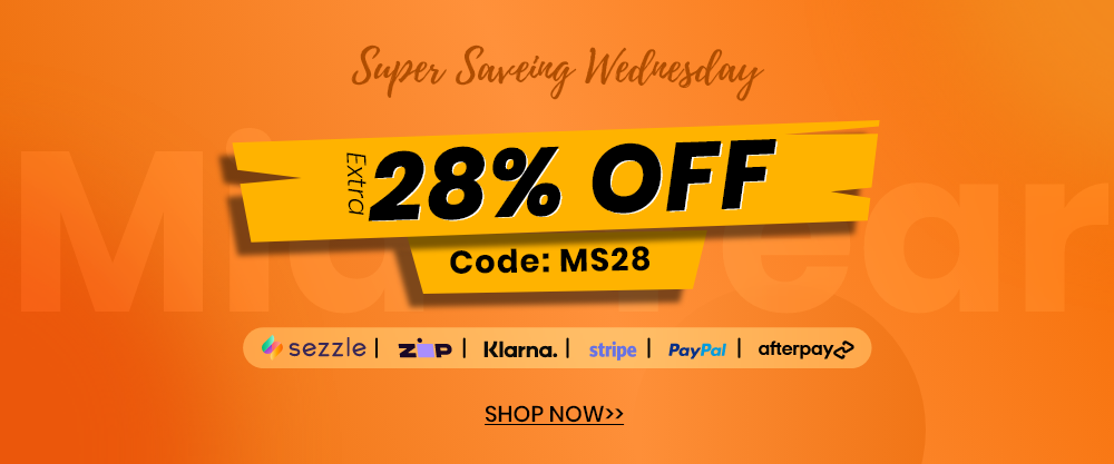 extra 28% off for every Wednesday'