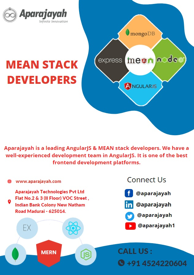 Mean Stack Developers - Aparajayah Logo