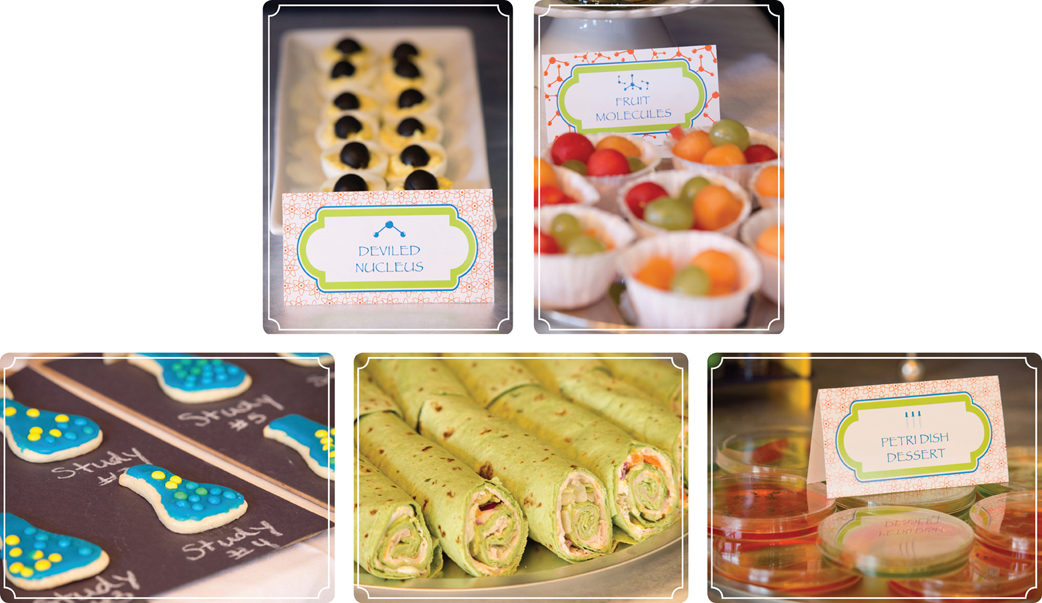 Images of recipes from Mad Scientist Book'