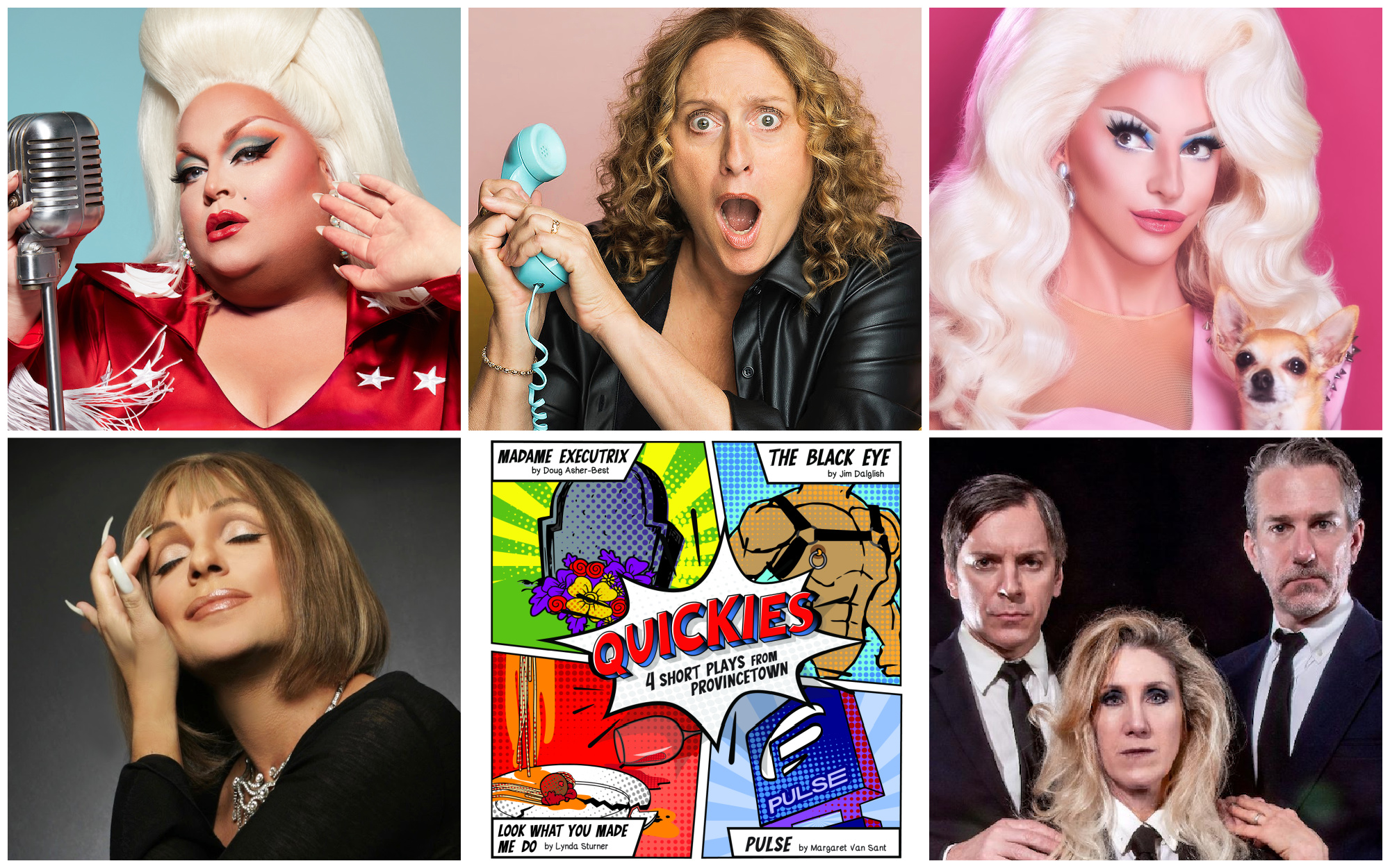 The Summer 2022 PTown Art House Music & Comedy lineu