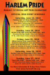 Harlem Pride 2010 Official Event Schedule'