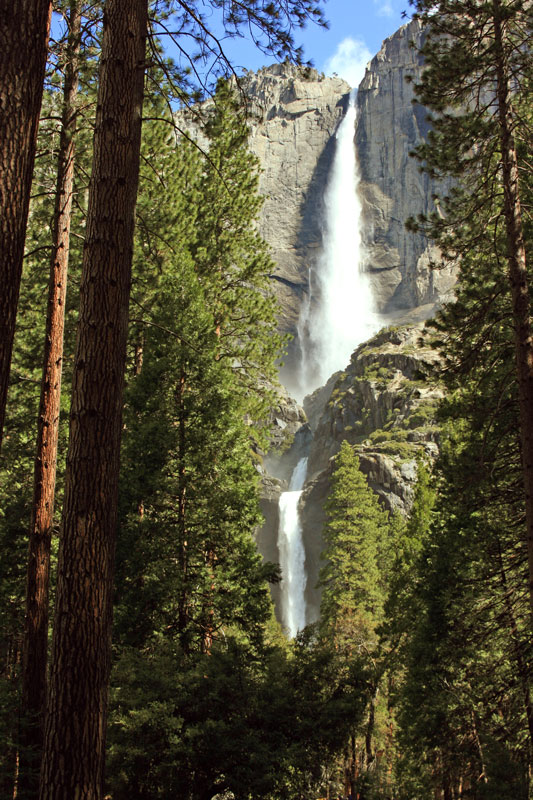 Yosemite Falls Background'