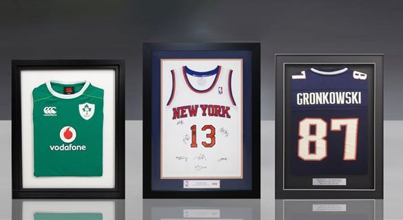 Memorabilia And Jersey Framing'