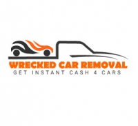 Wrecked Car Removal Logo
