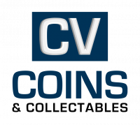 CV Coins and Collectables Logo