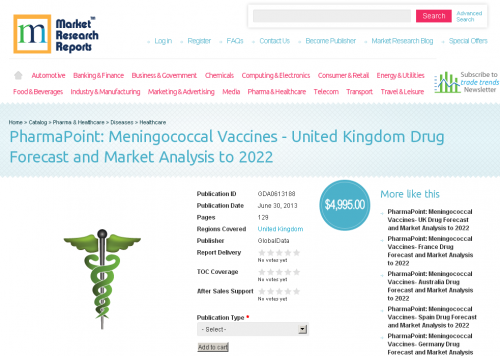 United Kingdom Drug Forecast and Market Analysis to 2022'