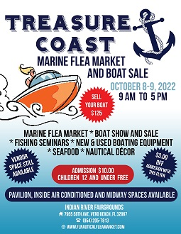 Company Logo For 2022 13th Annual Treasure Coast Marine Flea'