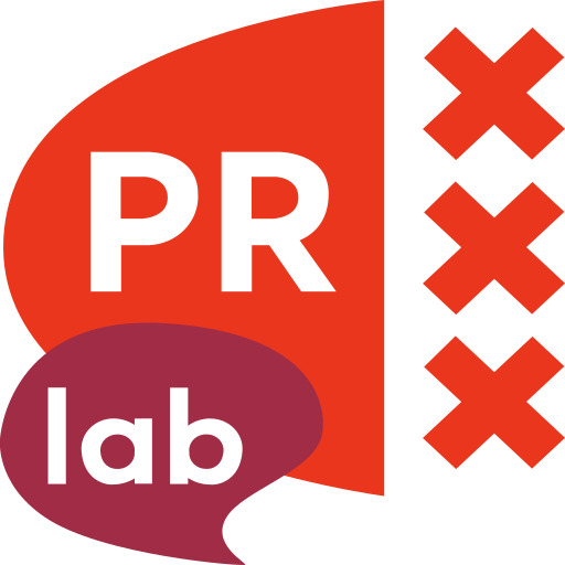 Logo of PR Bureau Amsterdam, PRLab'