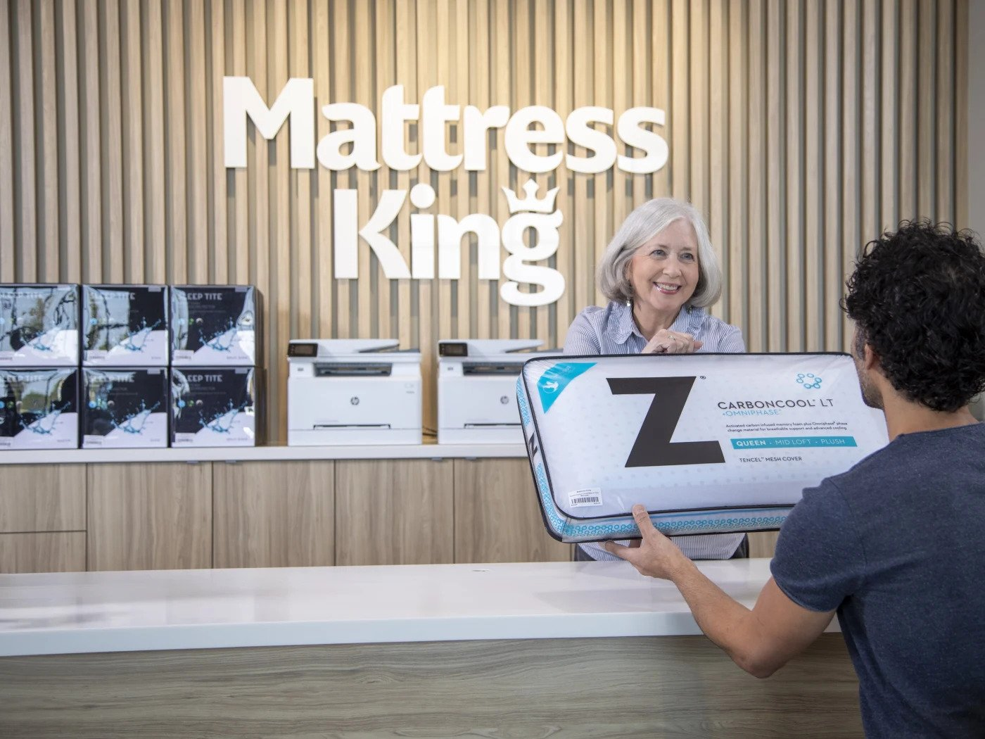 Company Logo For Mattress King'