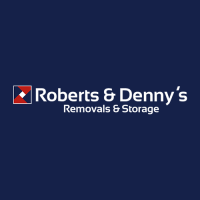 Roberts &amp; Denny's Removals London Logo