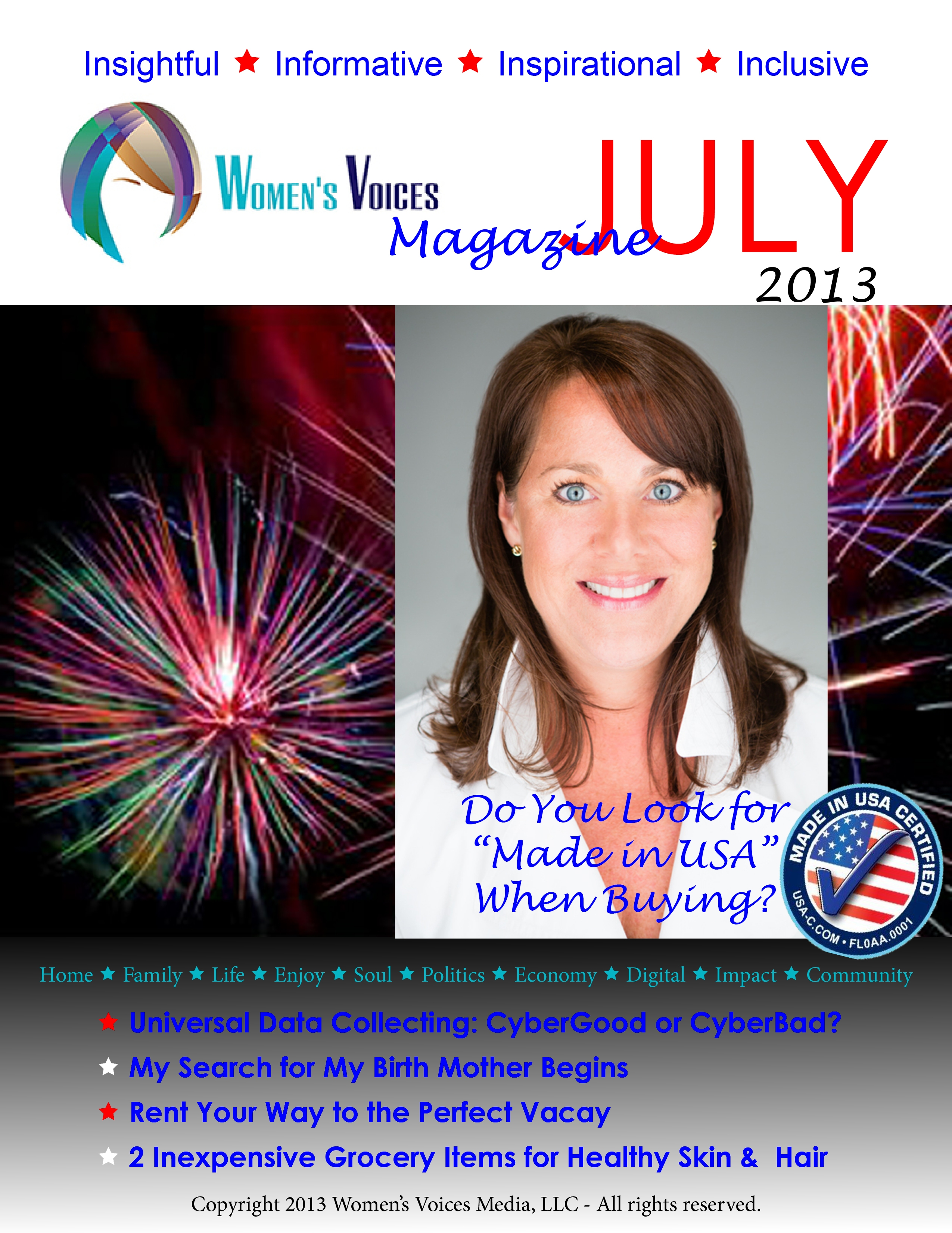 Women's Voices Magazine-July Issue