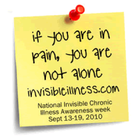Invisible Illness Week Logo 2010