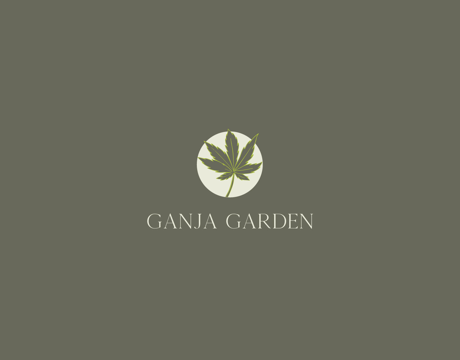 Company Logo For Ganja Garden Cannabis Store'