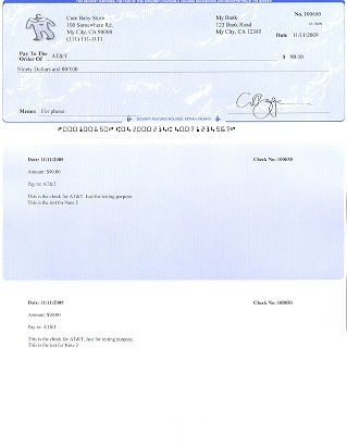 ezCheckPrinting can print Quickbooks compatible checks easil'