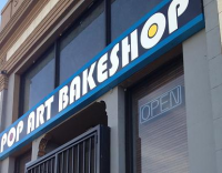 Pop Art Bakeshop Storefront