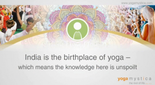 Yoga in India'