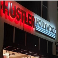 HUSTLER Hollywood Pasadena Logo