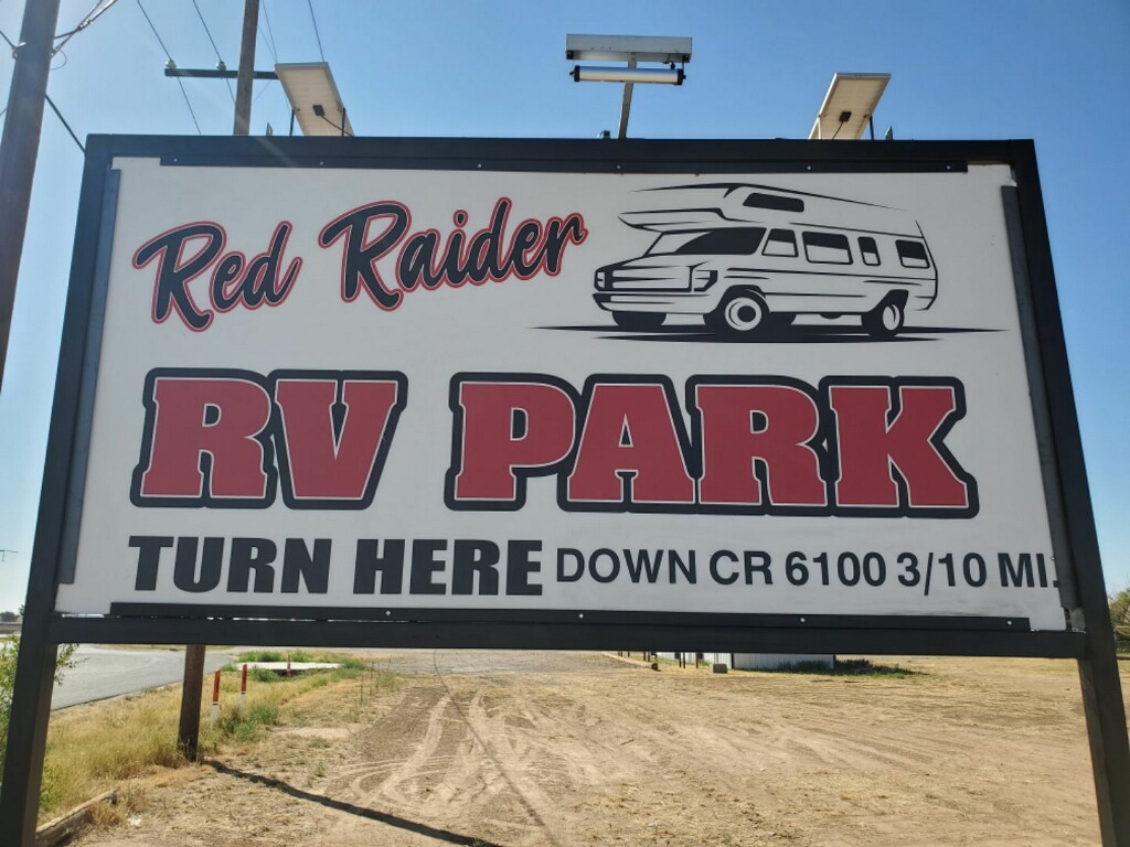Lubbock & Shallowater Red Raider RV Park Logo