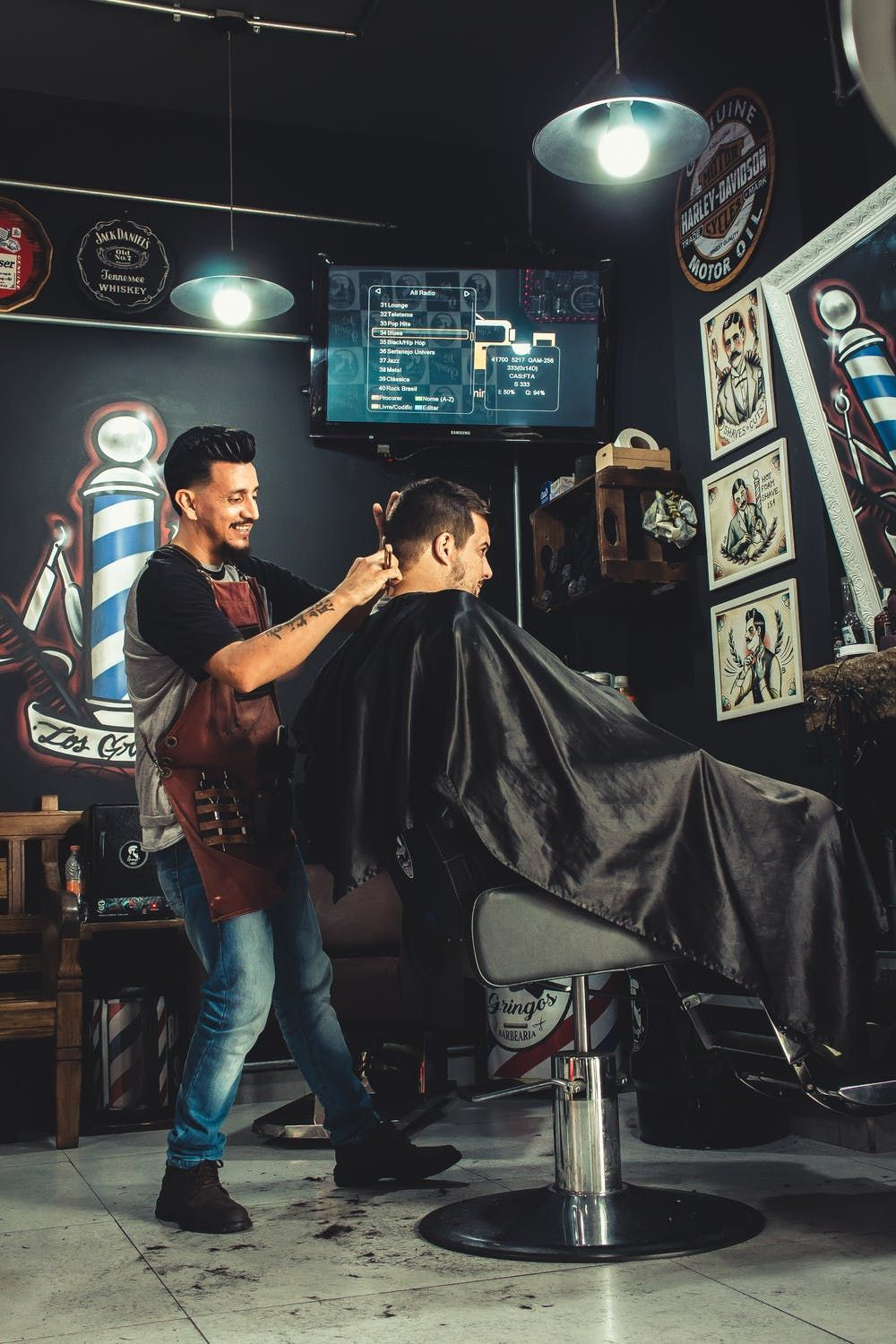 Company Logo For Sports Cuts Barber Shop'