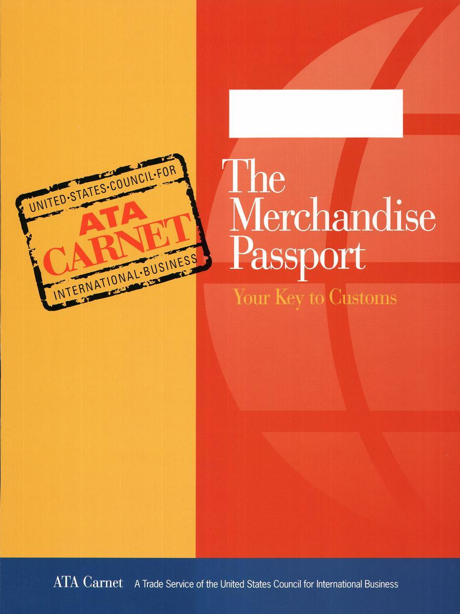 ATA Carnet Export Document'