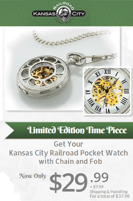 kansas city pocket watch'