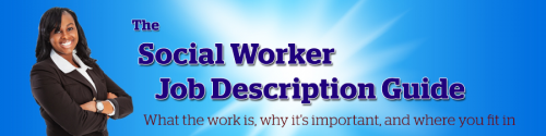social worker job description'