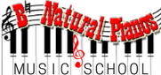 B Natural Pianos & Music School Logo