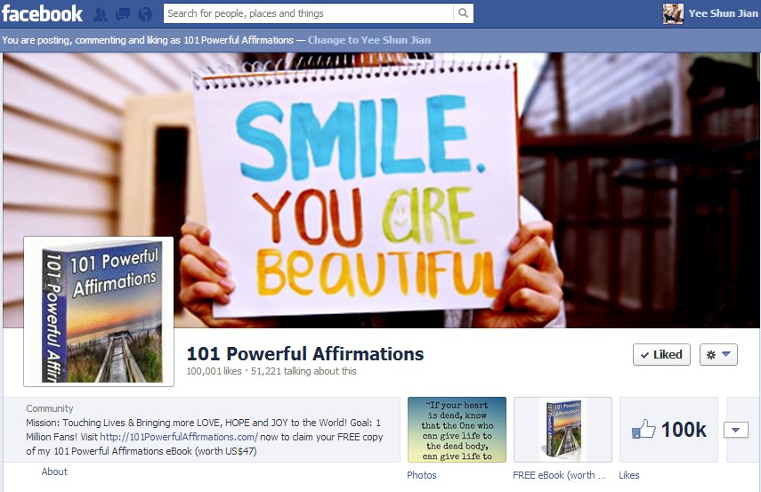 Young Entrepreneur puts Singapore on World Map for Positivit