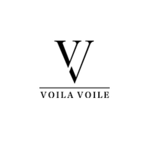 Company Logo For Voila Voile Curtains and Blinds'