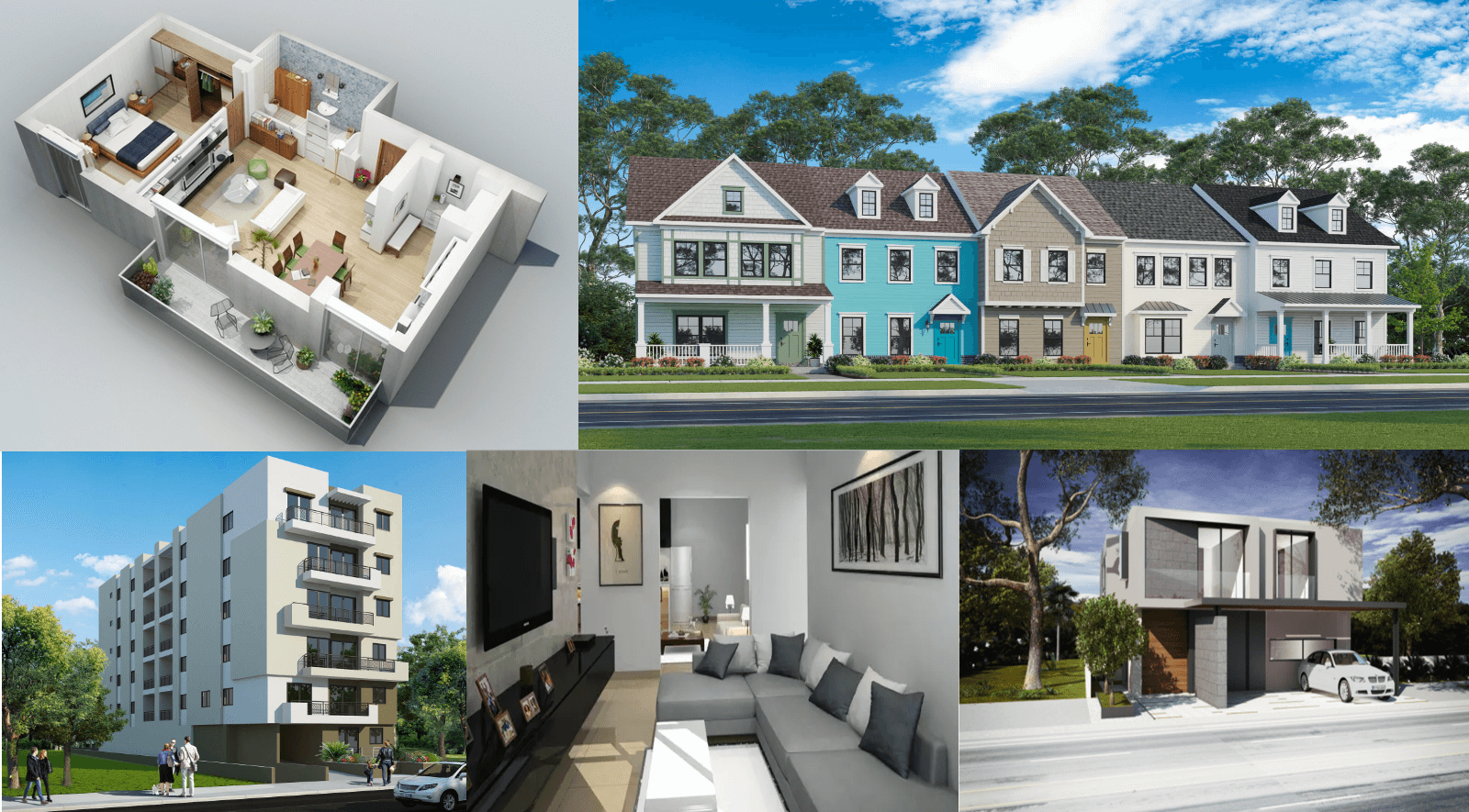 Real Estate Rendering Samples'