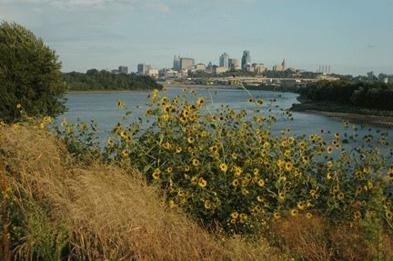 View from Kaw Point'