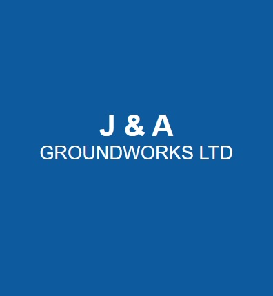 J&A Groundworks ltd Logo