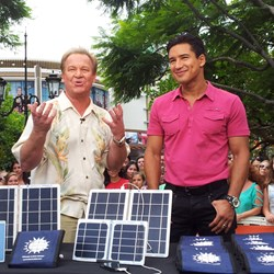 Suntactics Solar Charger Giveaway on Extra with Mario Lopez'
