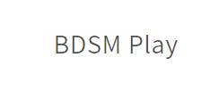 BDSM Play Logo