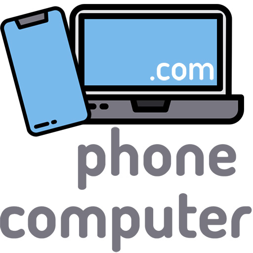 Phone and Computer Logo