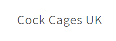 Company Logo For Cock Cages UK'