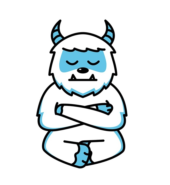 A Thoughtful Yeti