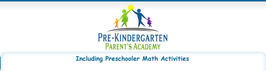 Math Activities for Preschoolers'