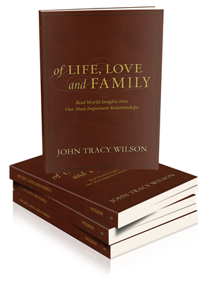 Book Cover - Of Life, Love and Family'