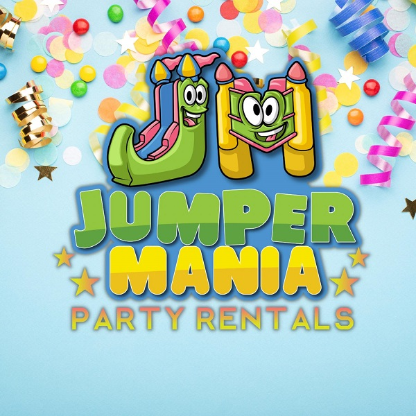 Jumper Mania Party Rentals Logo