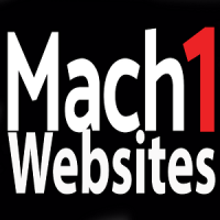 Mach 1 Websites of Dallas Texas Logo