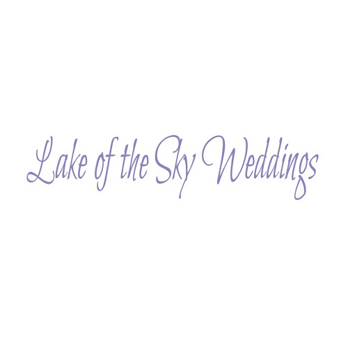 Company Logo For Lake of the Sky Weddings'