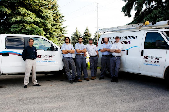 Company Logo For Custom Comfort ClimateCare'