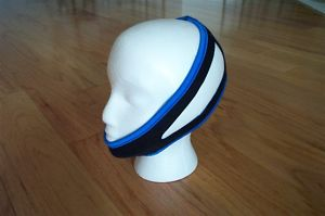 My Snoring Solution - Chinstrap on Mannequin Head'