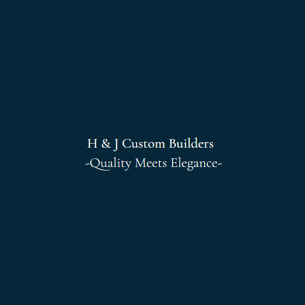 Company Logo For H &amp; J Custom Builders'