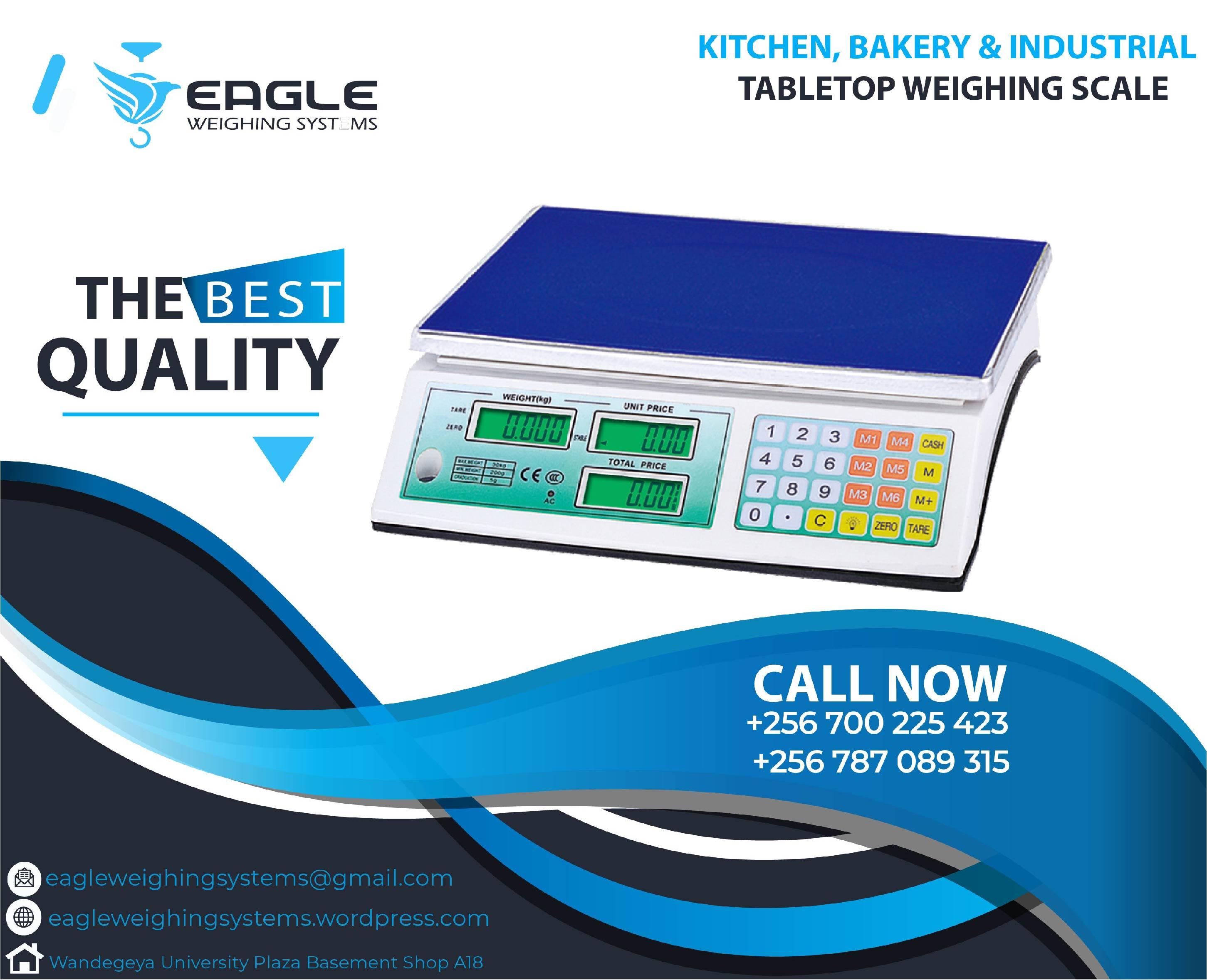 Weighing scales company in Uganda'